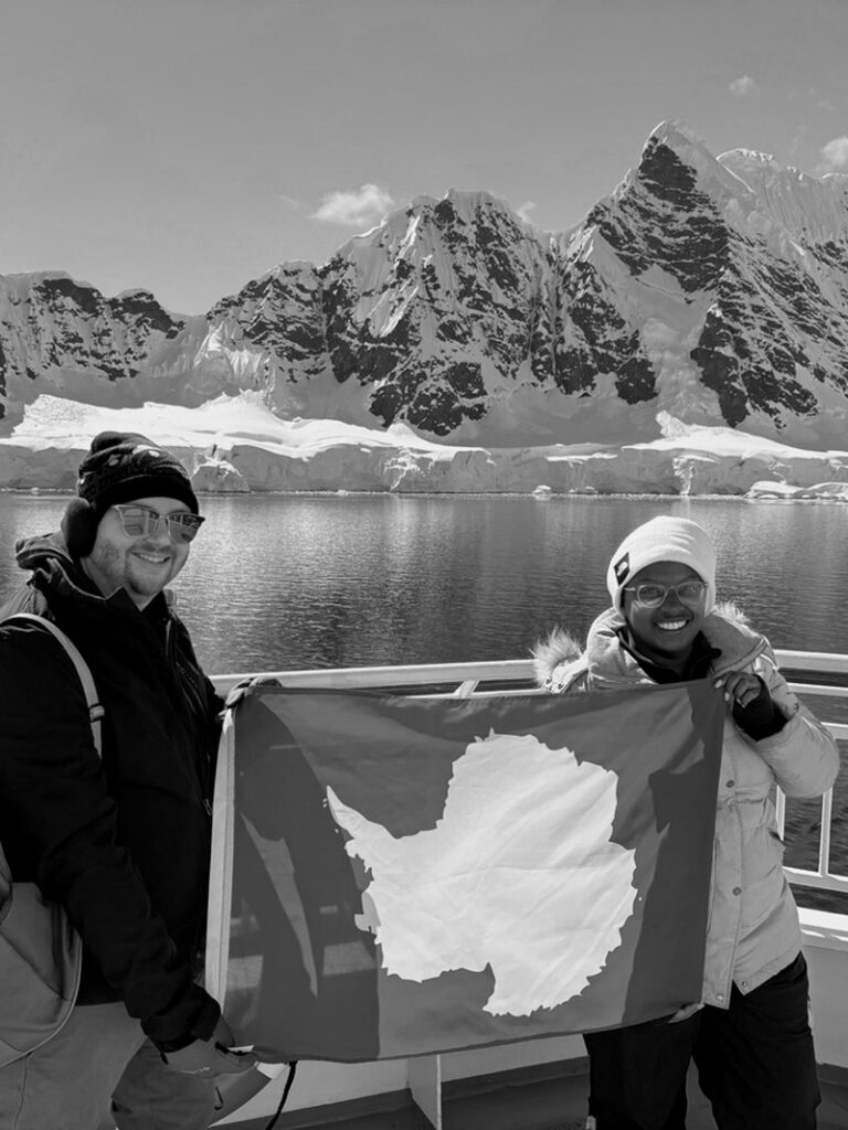 Mike in Antarctica